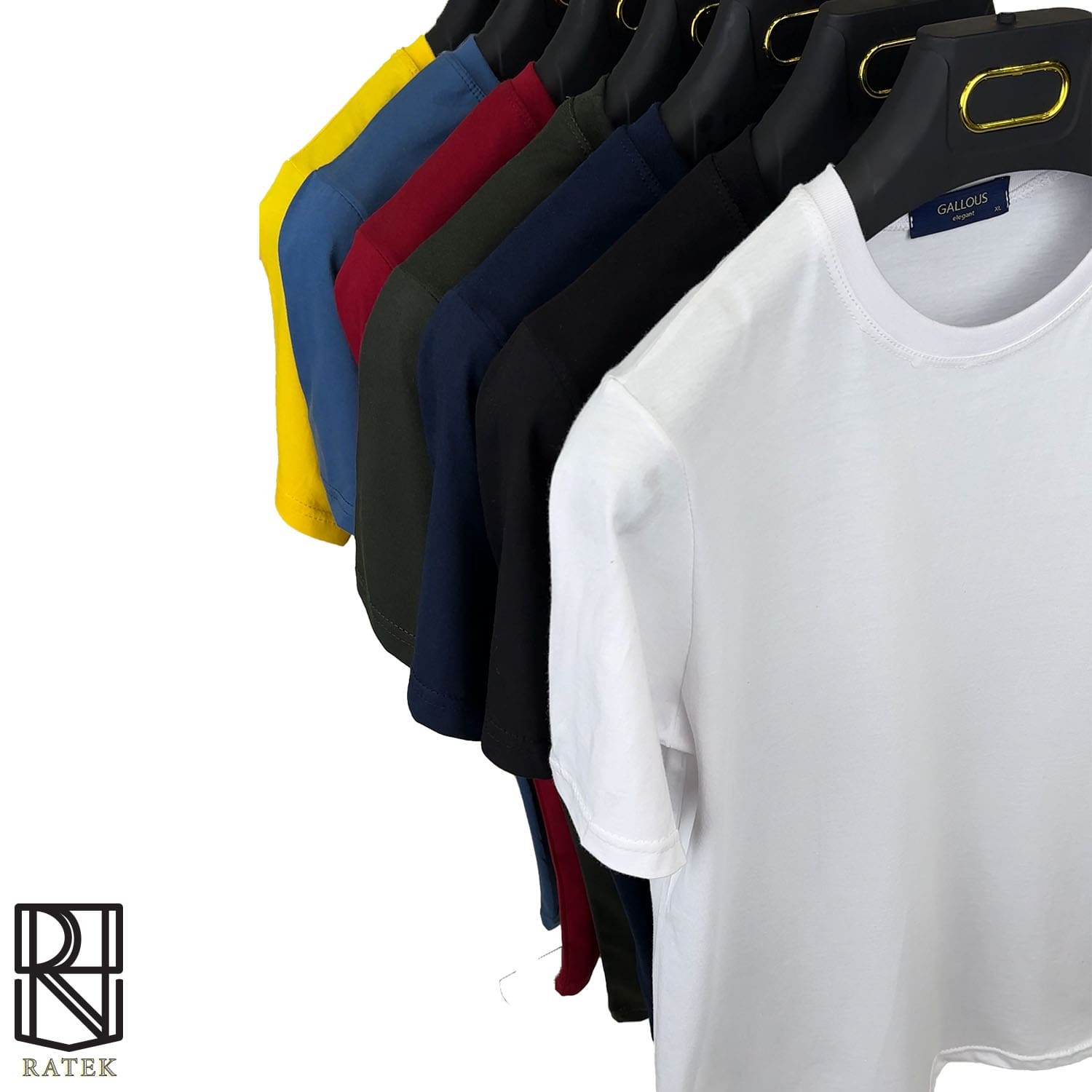 تیشرت مردانه ساده سفید