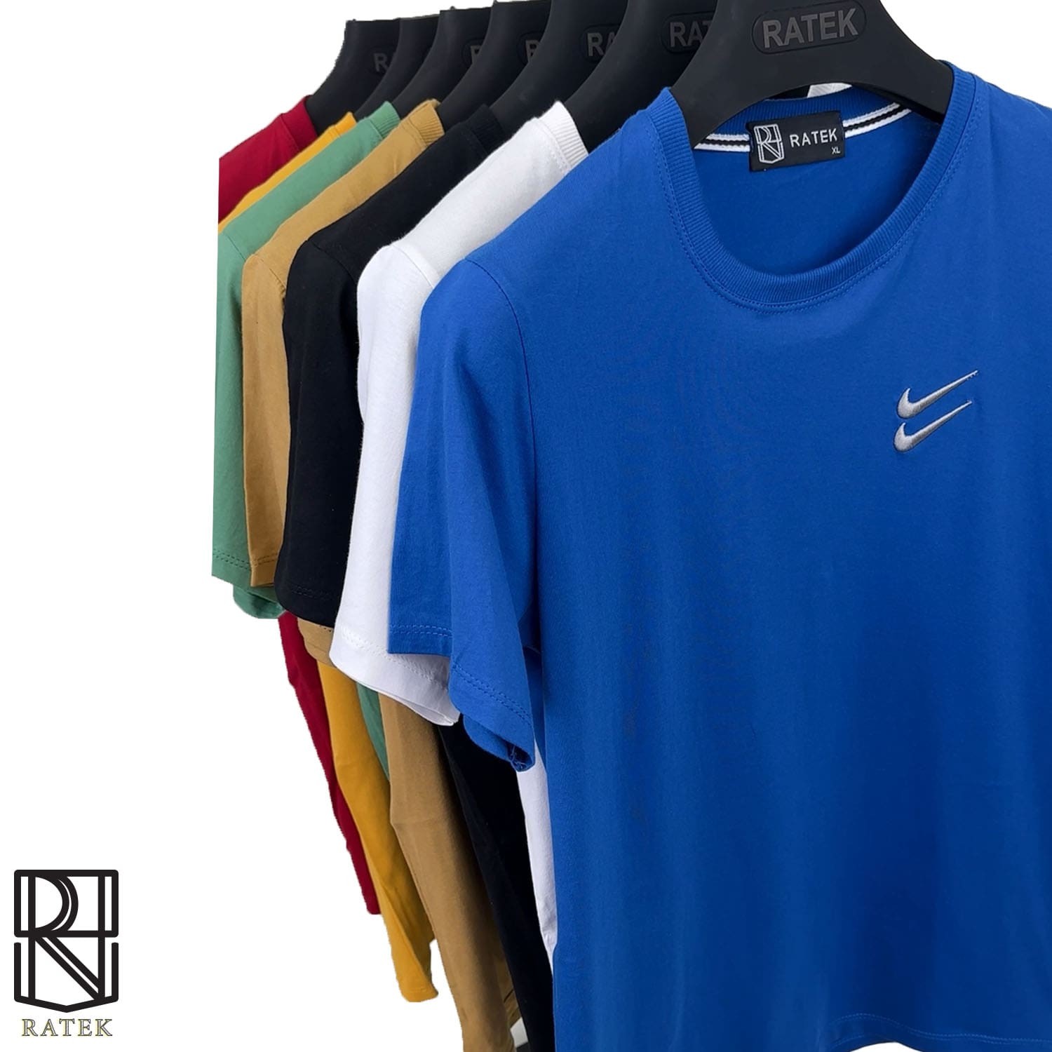 تیشرت مردانه ساده دو نایک آبی