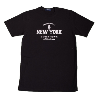 خرید تیشرت مردانه طرح نیویورک (new york) مشکی | بوتیکالا
